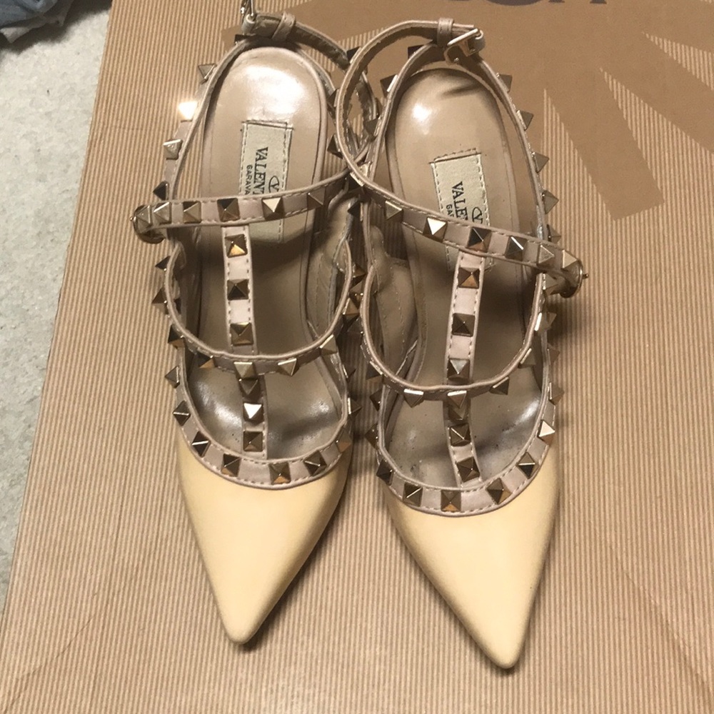 Studded heels